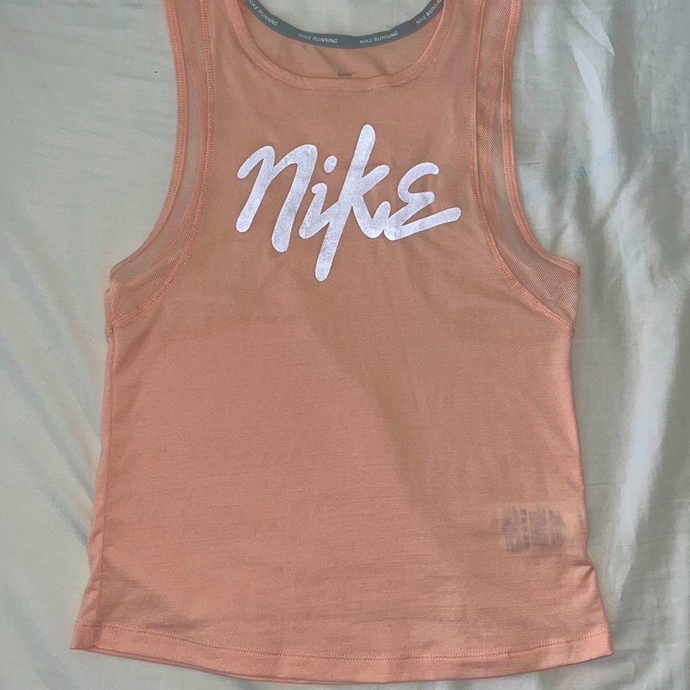 NIKE Running Peach Tank Top